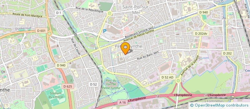 localisation de l'entreprise MONSIEUR GIA AMIROV à DUNKERQUE