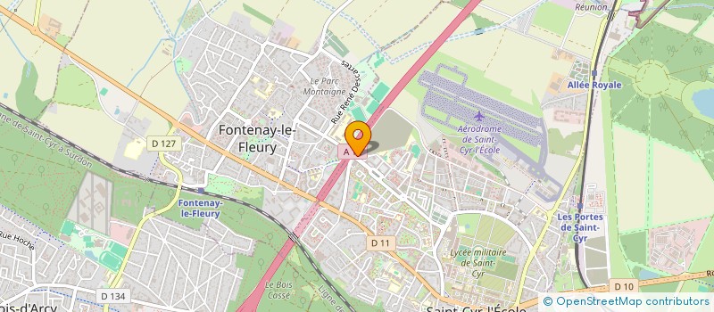 localisation de l'entreprise MONSIEUR GIA TOAN TRAN  SAINT-CYR-L'ECOLE