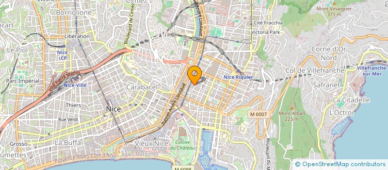 localisation de l'entreprise MONSIEUR GIACOMO AMATO à NICE