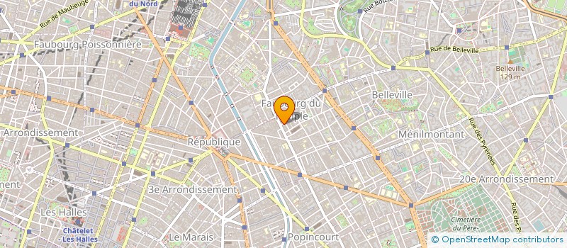 localisation de l'entreprise MONSIEUR GIACOMO BADALINI  PARIS