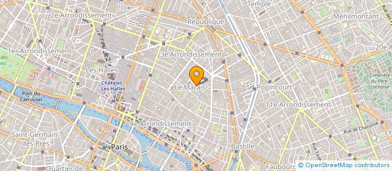 localisation de l'entreprise MONSIEUR GIACOMO LASMER  PARIS