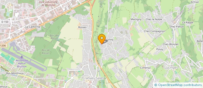 localisation de l'entreprise MONSIEUR GIACOMO LUPO  CRANVES-SALES