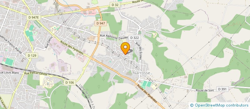 localisation de l'entreprise MONSIEUR GIACOMO ORGE  NARROSSE