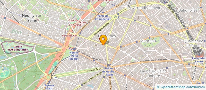 localisation de l'entreprise MONSIEUR GIACOMO ROSATI  PARIS