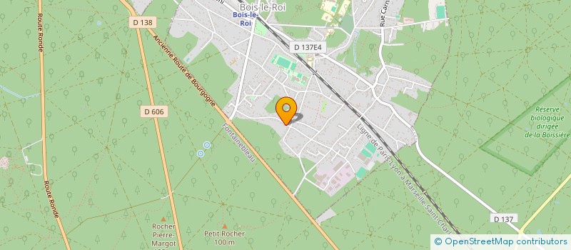 localisation de l'entreprise MONSIEUR GIACOMO ROSSITTO  BOIS-LE-ROI