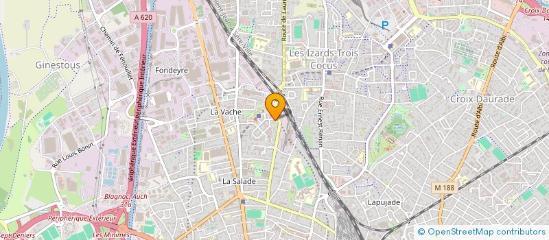 localisation de l'entreprise MONSIEUR GIAMMARCO FILIPPONE à TOULOUSE