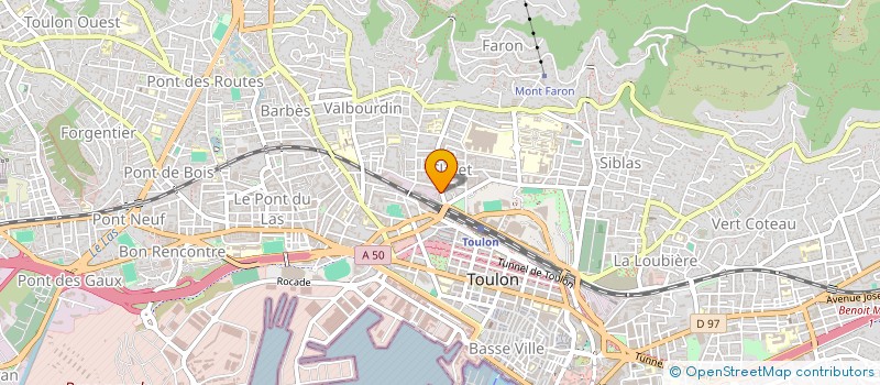 localisation de l'entreprise MONSIEUR GIAMPAOLO PICOZZA  TOULON