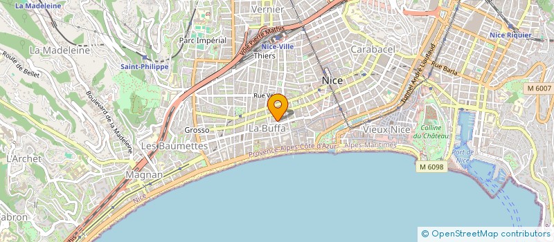 localisation de l'entreprise MONSIEUR GIAN BERUTO à NICE