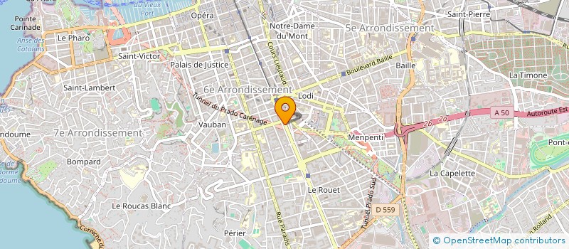 localisation de l'entreprise MONSIEUR GIANCARLO BIANCA à MARSEILLE