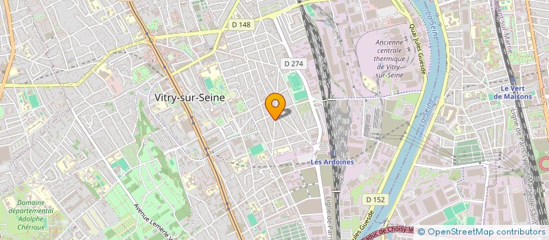 localisation de l'entreprise MONSIEUR GIANCARLO BOCCIARELLI à VITRY-SUR-SEINE
