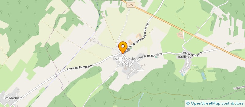localisation de l'entreprise MONSIEUR GIANCARLO DRAGOTTA à VAIVRE-ET-MONTOILLE