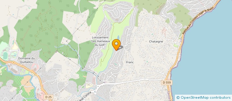 localisation de l'entreprise MONSIEUR GIANCARLO PEIRONE à SAINTE-MAXIME