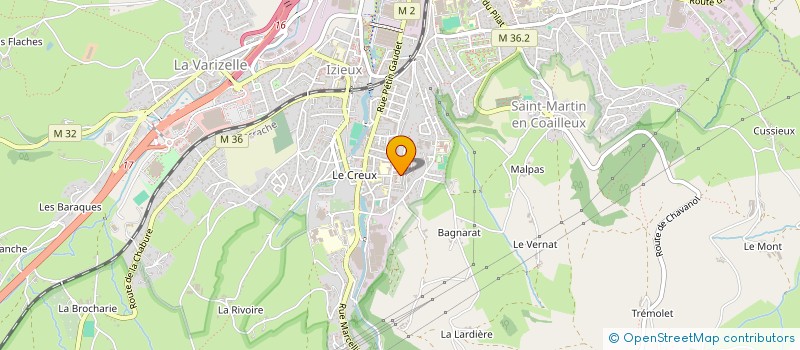 localisation de l'entreprise MONSIEUR GIANCARLO ROBA à SAINT-CHAMOND