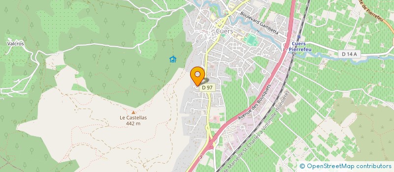 localisation de l'entreprise MONSIEUR GIANCARLO TAMMARO  CUERS