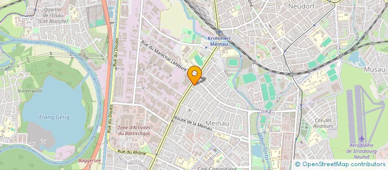 localisation de l'entreprise MONSIEUR GIANCARLO VALDIVIA à STRASBOURG