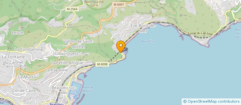 localisation de l'entreprise MONSIEUR GIANFRANCO DE STEFANO  EZE