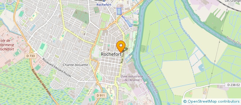 localisation de l'entreprise MONSIEUR GIANFRANCO MIGHELI à ROCHEFORT
