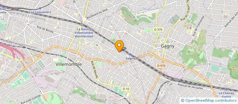 localisation de l'entreprise MONSIEUR GIANI BERGAMINI  PARIS