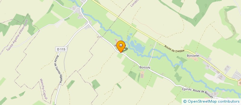 localisation de l'entreprise MONSIEUR GIANI LE GALL  LONDINIERES