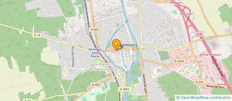 localisation de l'entreprise MONSIEUR GIANI VITALI  NEMOURS