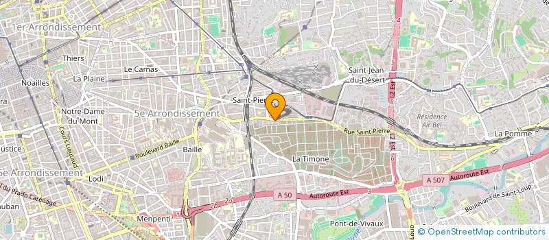 localisation de l'entreprise MONSIEUR GIANITTO RABESON à MARSEILLE