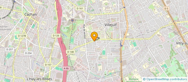 localisation de l'entreprise MONSIEUR GIANLUCA DE SIMONE  VILLEJUIF