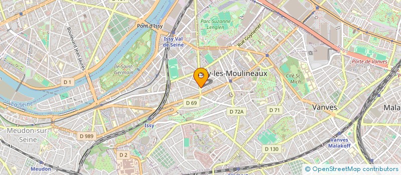 localisation de l'entreprise MONSIEUR GIANLUCA GIORGI à ISSY-LES-MOULINEAUX