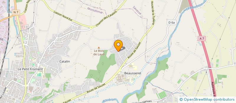 localisation de l'entreprise MONSIEUR GIANLUCA PUGGIONI  MONTELIMAR