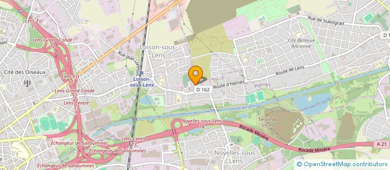 localisation de l'entreprise MONSIEUR GIANLUCA SCICOLONE à LOISON-SOUS-LENS