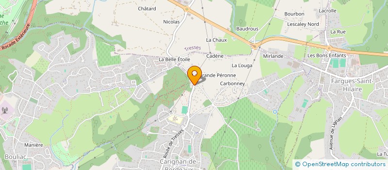 localisation de l'entreprise MONSIEUR GIANLUCA TONOLO  CARIGNAN-DE-BORDEAUX