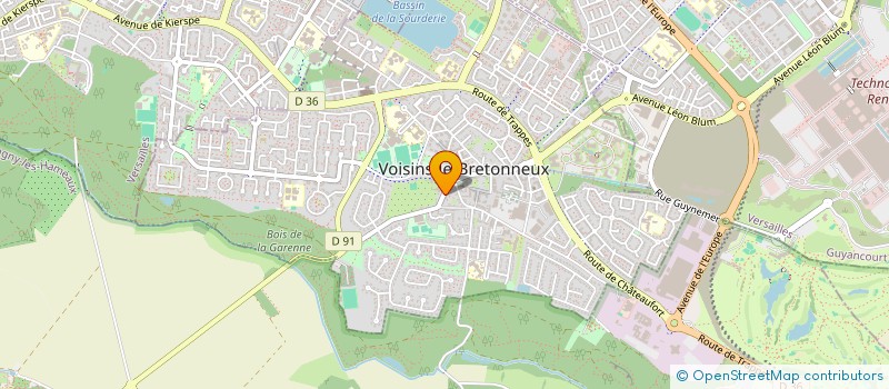 localisation de l'entreprise MONSIEUR GIANLUIGI EPIFANI  VOISINS-LE-BRETONNEUX