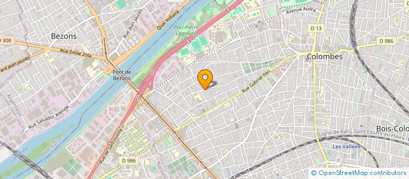 localisation de l'entreprise MONSIEUR GIANMARCO MILESI à COLOMBES