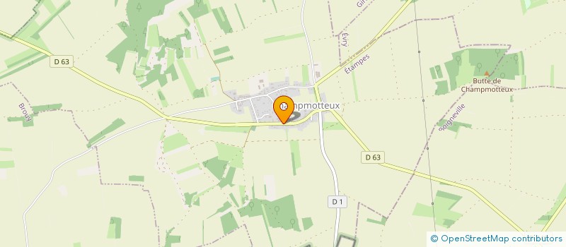 localisation de l'entreprise MONSIEUR GIANNI CAMILLATO à CHAMPMOTTEUX