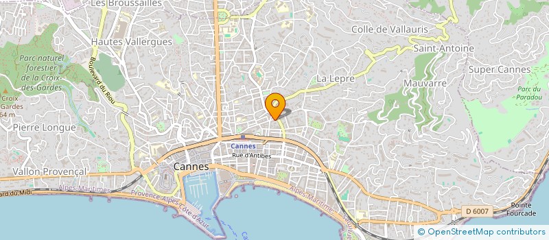 localisation de l'entreprise MONSIEUR GIANNI CHIKHI à CANNES