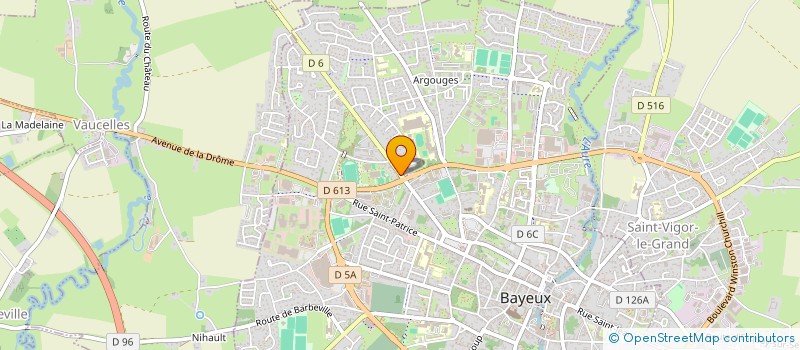 localisation de l'entreprise MONSIEUR GIANNI DI DONATO  BAYEUX