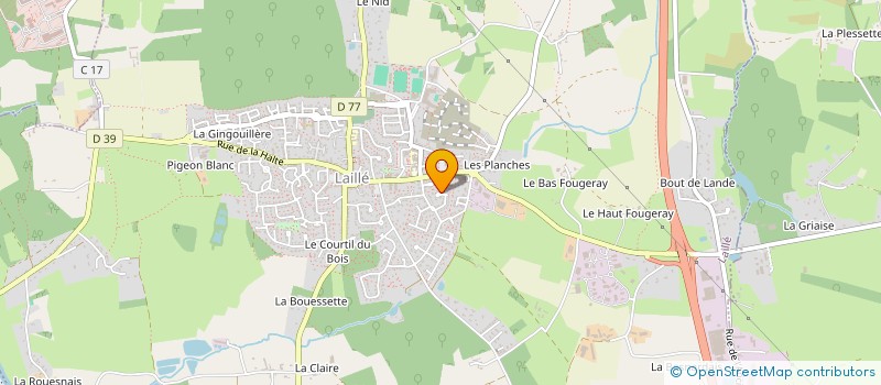 localisation de l'entreprise MONSIEUR GIANNI EVOLA à LAILLE
