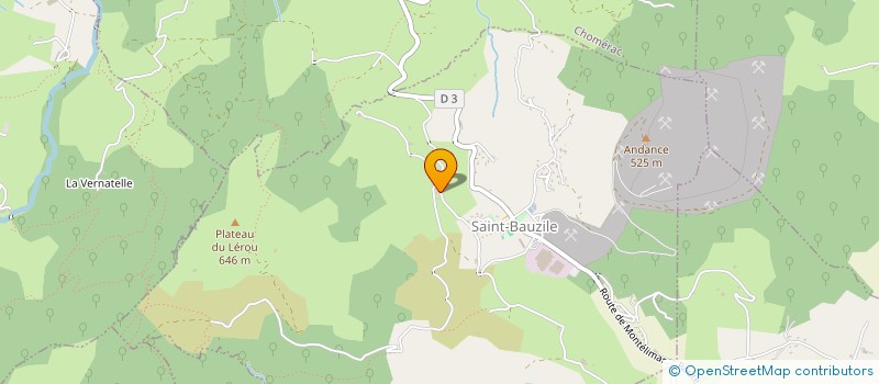 localisation de l'entreprise MONSIEUR GIANNI FATTORI  SAINT-BAUZILE