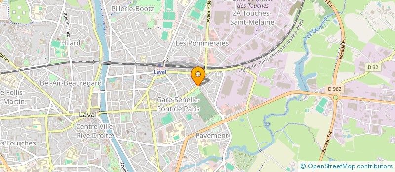 localisation de l'entreprise MONSIEUR GIANNI GAUTHIER à LAVAL
