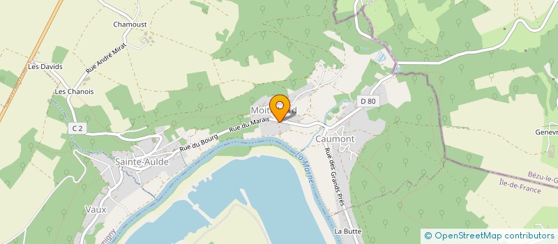 localisation de l'entreprise MONSIEUR GIANNI GIARDINELLI  SAINTE-AULDE