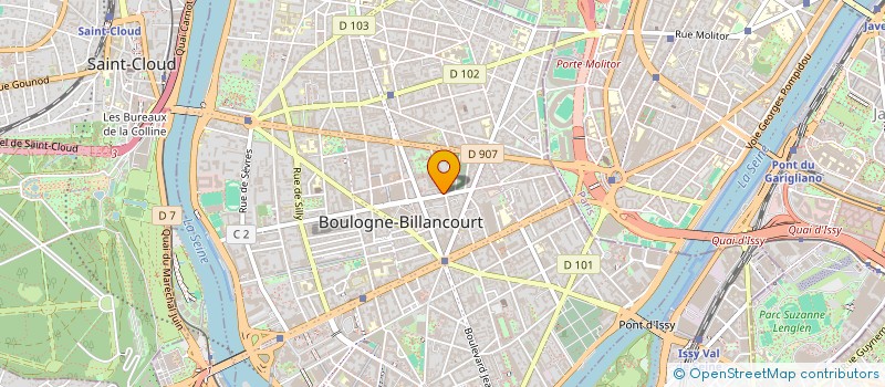 localisation de l'entreprise MONSIEUR GIANNI GIOVANNONE à BOULOGNE-BILLANCOURT