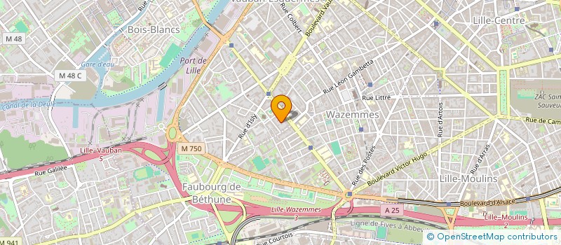 localisation de l'entreprise MONSIEUR GIANNI GIUDICE à LILLE