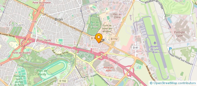 localisation de l'entreprise MONSIEUR GIANNI HAISANT  BRON