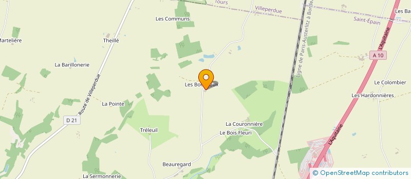 localisation de l'entreprise MONSIEUR GIANNI HUET  SAINT-EPAIN