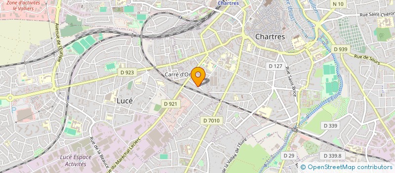 localisation de l'entreprise MONSIEUR GIANNI LEMARIE à LUCE