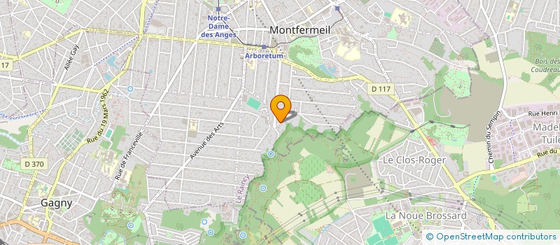 localisation de l'entreprise MONSIEUR GIANNI MANTA  MONTFERMEIL