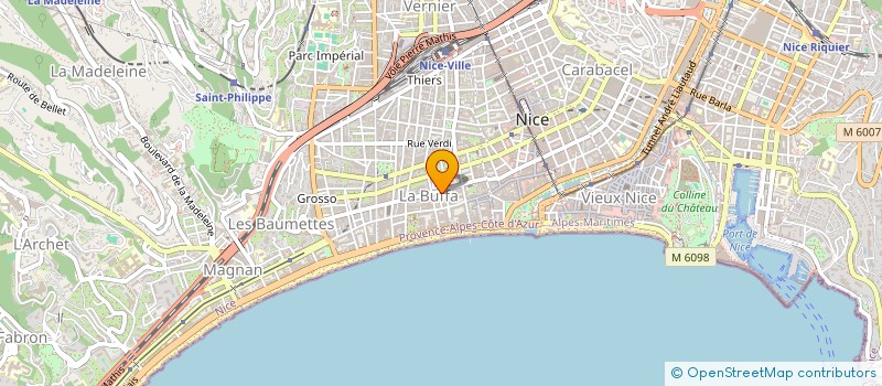 localisation de l'entreprise MONSIEUR GIANNI MARCO ARIOSTO à NICE