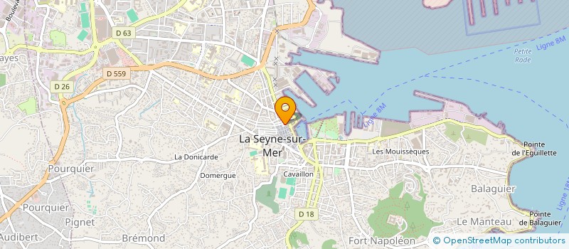 localisation de l'entreprise MONSIEUR GIANNI MENANE à LA SEYNE-SUR-MER