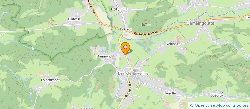 localisation de l'entreprise MONSIEUR GIANNI MORINI  BAN-DE-LAVELINE