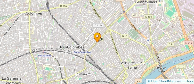 localisation de l'entreprise MONSIEUR GIANNI POZZAN  ASNIERES-SUR-SEINE