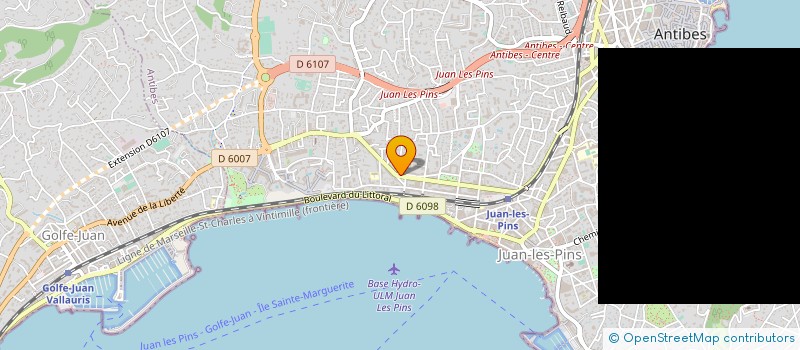localisation de l'entreprise MONSIEUR GIANNI RANCICH à ANTIBES